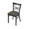Holland Bar Stool Co 620 Catalina 18" Chair with Pewter Finish and Graph Chalice Seat 62018PW019 - alternate 1
